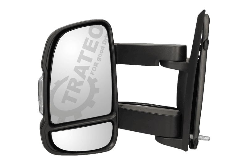 Left long electric mirror Peugeot Boxer